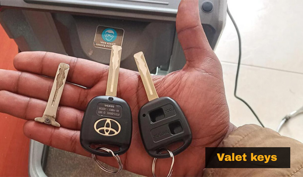 Valet keys